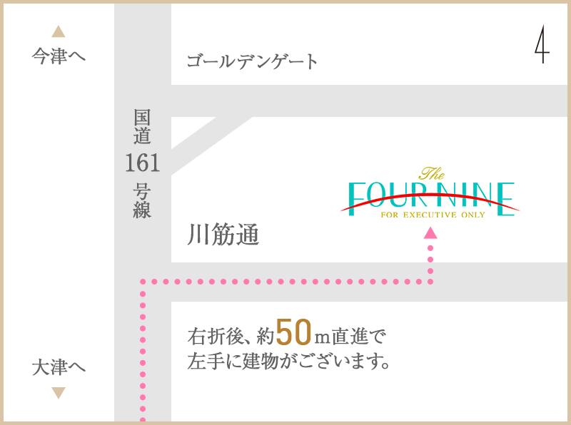 お車でお越しのお客さま